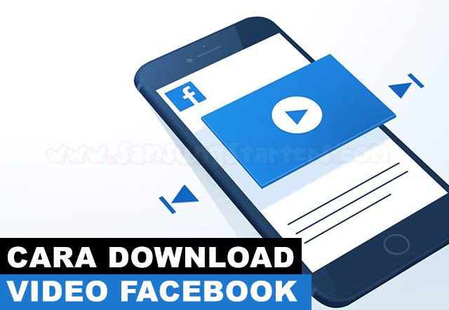 cara download video di Facebook