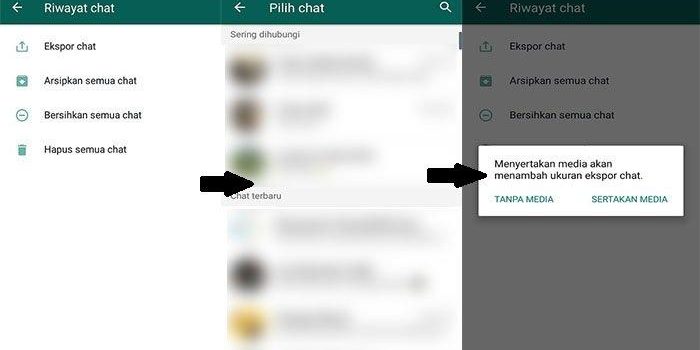 Cara Cadangkan Pesan Whatsapp