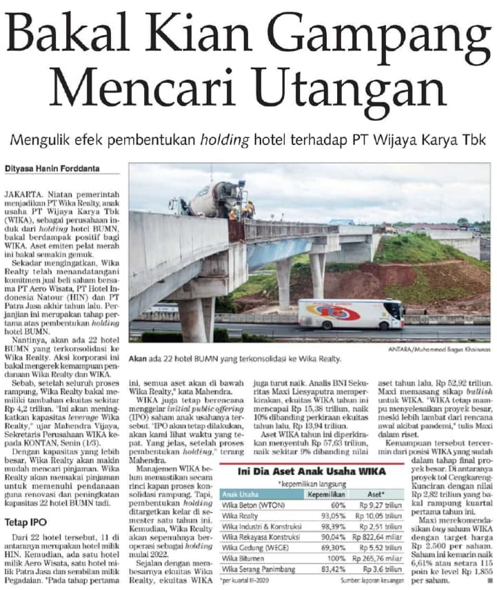 Berita Pergerakan Saham Hari Ini