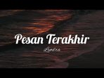 Pesan Terakhir Lyodra Ginting
