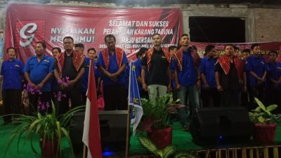PELANTIKAN DAN PENGUKUHAN KARANG TARUNA MAJU BERSAMA DESA SELAMAT