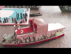 Saksikan Lomba Pacu Perahu Tradisional dan Ketek Hias Kota Jambi 2022