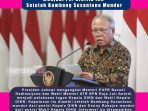Presiden Jokowi Tunjuk Basuki Menjadi PLT Otorita IKN Setelah Bambang Susantono Mundur