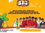 Info Pemesanan Tiket Konser NDX AKA, Jono Joni dan Changcuters di Jambi 2025